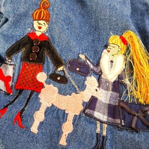 Bobbie Brooks, vintage denim long sleeve button down